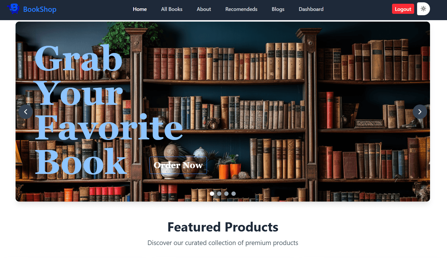 BookShop - E-commerce Platform